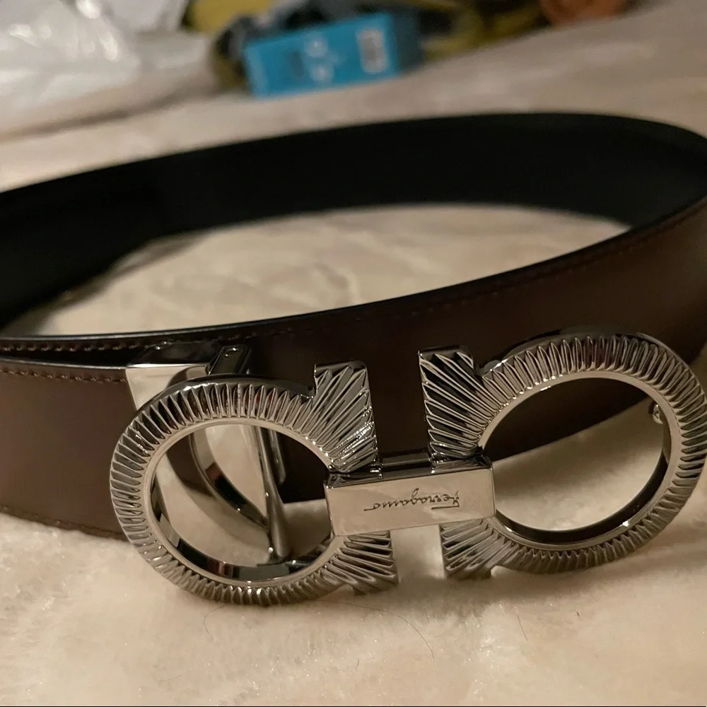 Ferragamo reversible leather belt